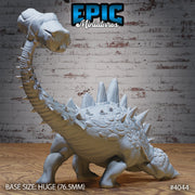 Hammertail DInosaur - Epic Miniatures | Elemental Lands | 28mm | 32mm | Ankylosaurus