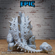 Hammertail DInosaur - Epic Miniatures | Elemental Lands | 28mm | 32mm | Ankylosaurus