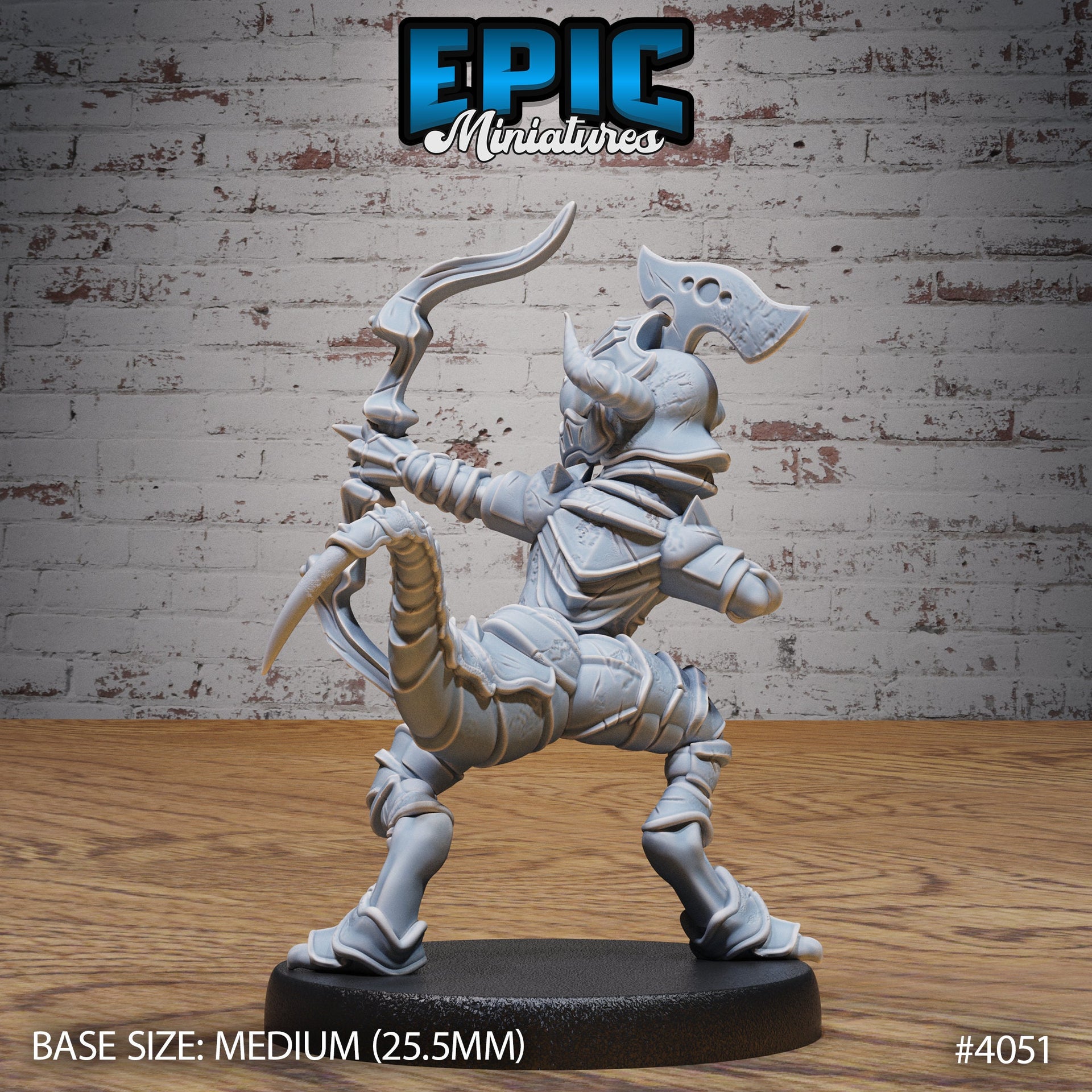 Dino Knight - Epic Miniatures | Elemental Lands | 28mm | 32mm | Fighter | Archer | Baby