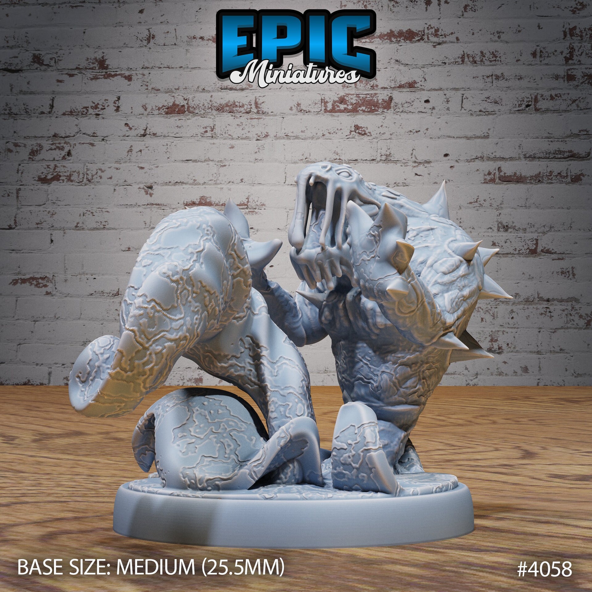 Magma Spawn - Epic Miniatures | Elemental Lands | 28mm | 32mm | Fire | Demon | Elemental | Slime