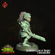 Kloivarx, Goblin Knight - Crippled God Foundry - The Tainted Chapel | 32mm | Champion | Paladin