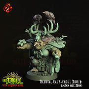 Blirta, Half-troll Druid - Crippled God Foundry - The Tainted Chapel | 32mm | Sorcerer | Witch