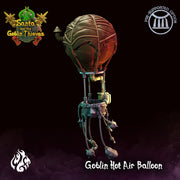 Goblin Hot Air Baloon - Crippled God Foundry - The Tainted Chapel | 32mm | Bomber | Warmachine