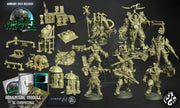 Grol Ravager, Orc Boss - Crippled God Foundry - Against the Tide | 32mm | Scifi | Power Armor | Champion