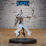 Fire Genasi Female - Epic Miniatures | Elemental Lands | 28mm | 32mm | Sorcerer | Warlock | Gunslinger