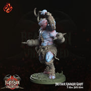 Brutaur Ravager Giant, Chaos Bull Mutant - Crippled God Foundry - 32mm | Barbarian