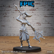 Elf Sorceress - Epic Miniatures | Elven Storm | 28mm | 32mm | Mage | Wizard