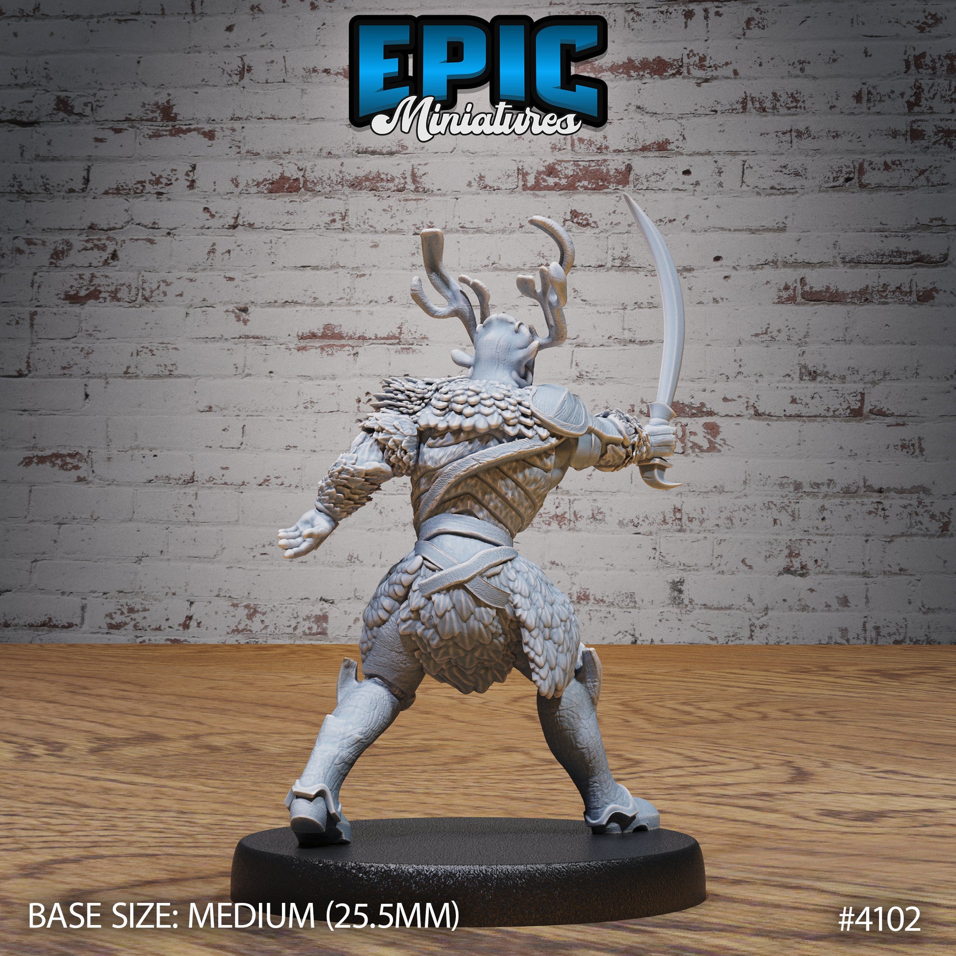 Woodland Knight - Epic Miniatures | Elven Storm | 28mm | 32mm | Fighter | Ranger | Scout | Elf
