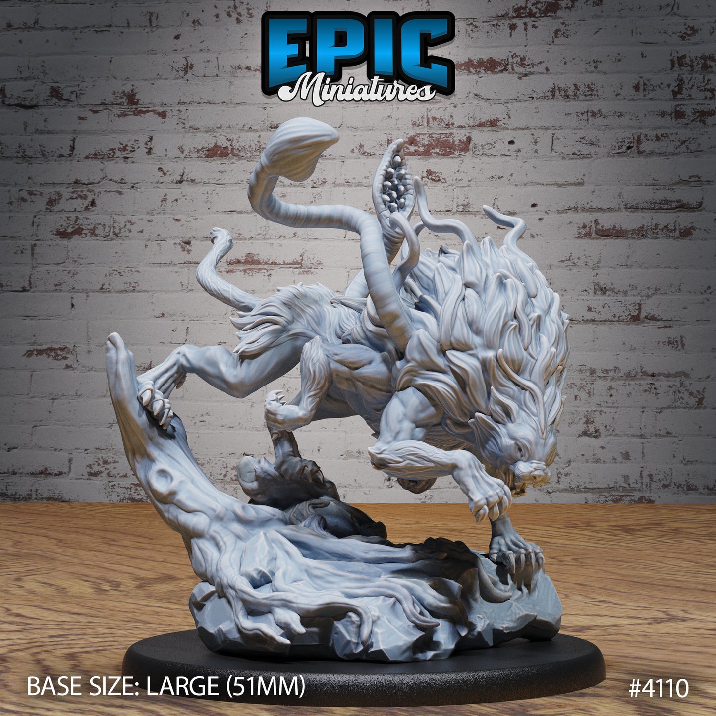Phase Panther Alpha - Epic Miniatures | Elven Storm | 28mm | 32mm | Displacer | Lion