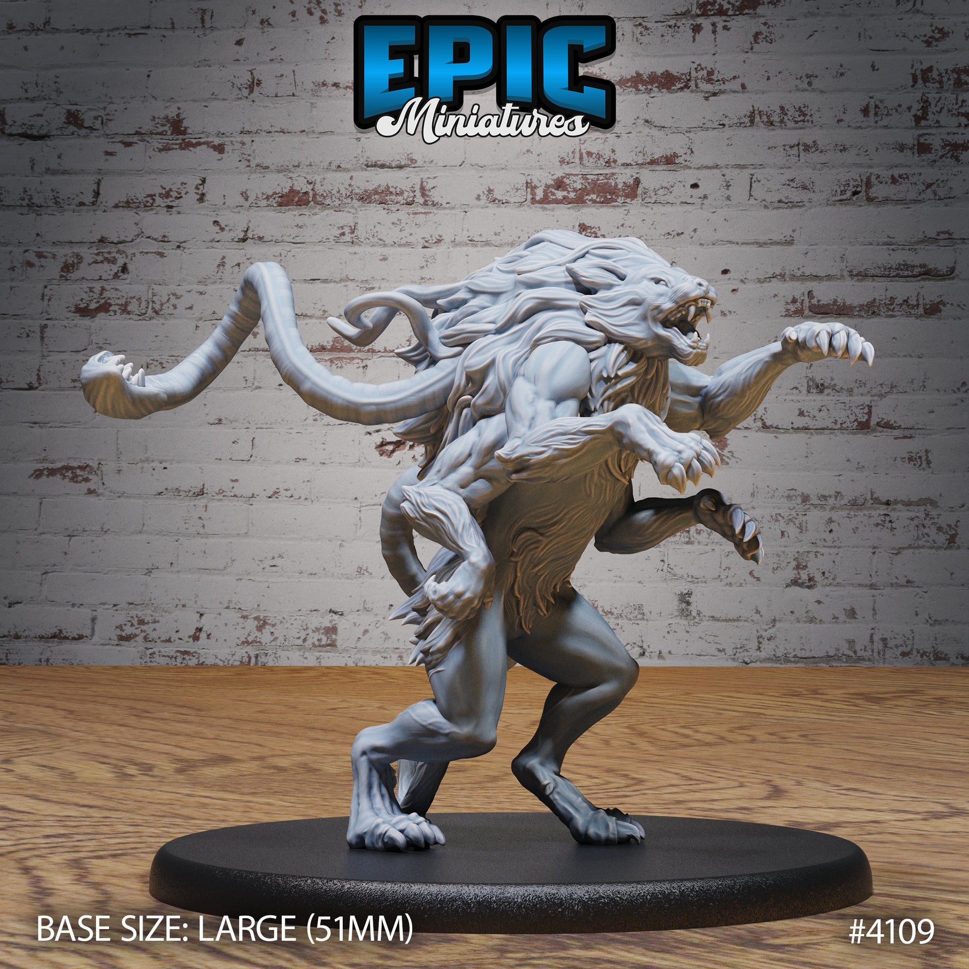 Phase Panther Alpha - Epic Miniatures | Elven Storm | 28mm | 32mm | Displacer | Lion