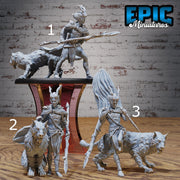 Elf Beast Tamer- Epic Miniatures | Elven Storm | 28mm | 32mm | Ranger | Druid | Scout