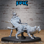 Elf Beast Tamer- Epic Miniatures | Elven Storm | 28mm | 32mm | Ranger | Druid | Scout