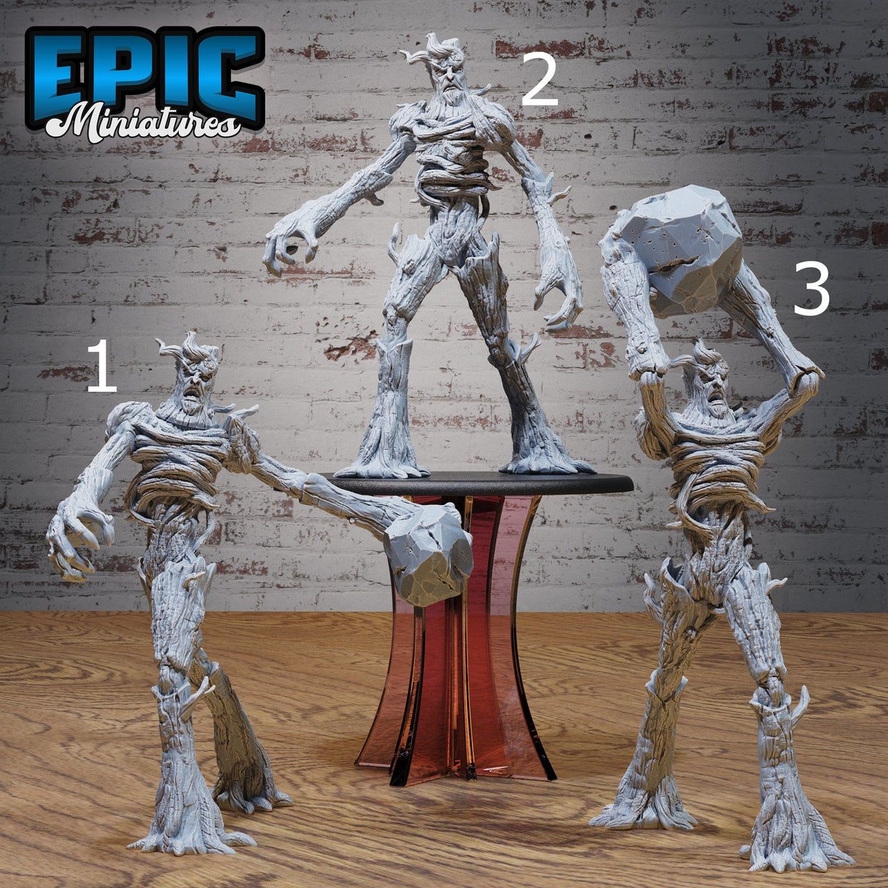 Bone Dry Treant - Epic Miniatures | Elven Storm | 28mm | 32mm | Undead