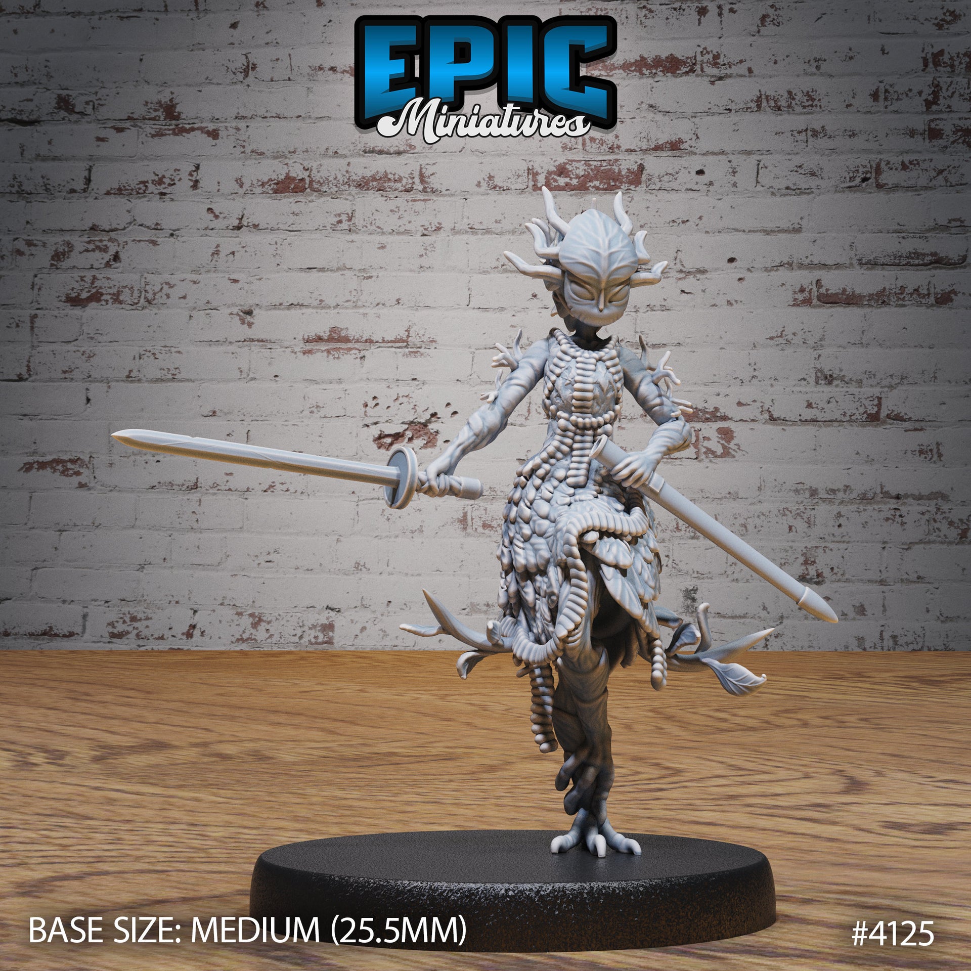 Nut Dryad- Epic Miniatures | Elven Storm | 28mm | 32mm | Fighter | Plantfolk | Fighter | Ranger