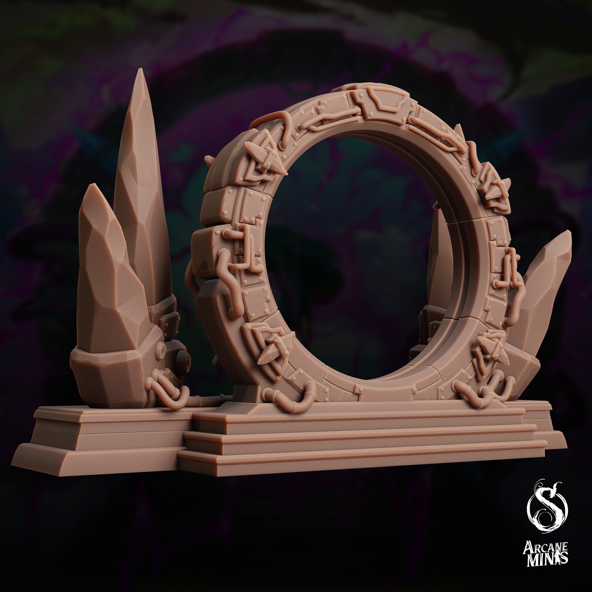 Skybreaker Portal - Arcane Minis | 32mm | The Skybreaker Chronicles | Gateway | Ancient