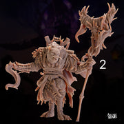 Gnoll Shaman - Arcane Minis | 32mm | Raiders of Ruin | Warlock | Sorcerer | Skyboard | Airship