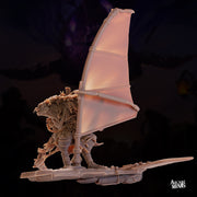 Gnoll Shaman - Arcane Minis | 32mm | Raiders of Ruin | Warlock | Sorcerer | Skyboard | Airship