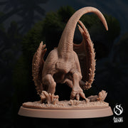 Featherscale Raptor - Arcane Minis | 32mm | Dino Domination | Flying Velociraptor | Dinosaur