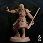 Human Town Guard - Arcane Minis | 32mm | Dino Domination | Fighter | Knight | Soldier