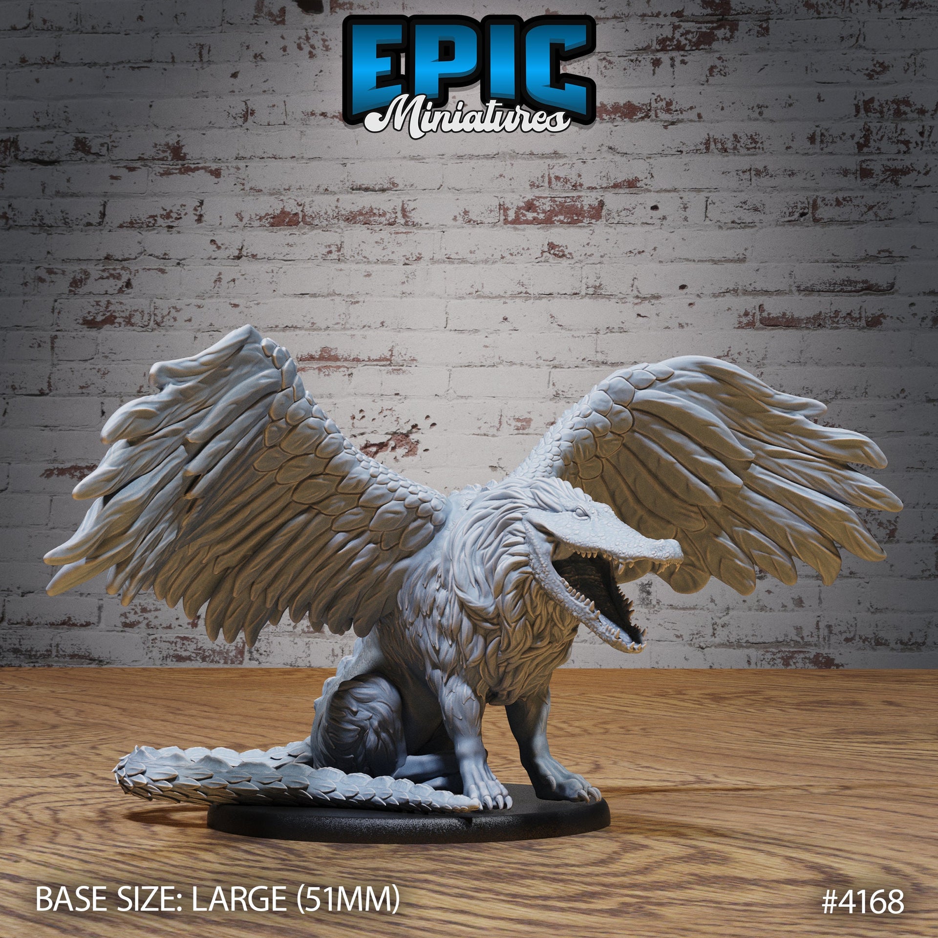 Ammit Beast - Epic Miniatures | Bone Desert | 28mm | 32mm | Egypt | Crocodile | Lion | Eagle