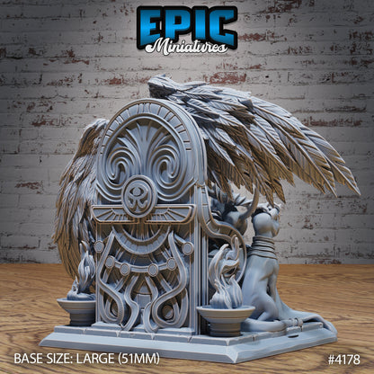Cat Goddess Bastet Avatar - Epic Miniatures | Bone Desert | 28mm | 32mm | Egypt | Queen | Catfolk | Diety