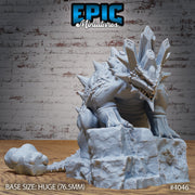 Hammertail DInosaur - Epic Miniatures | Elemental Lands | 28mm | 32mm | Ankylosaurus