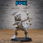 Dino Knight - Epic Miniatures | Elemental Lands | 28mm | 32mm | Fighter | Archer | Baby