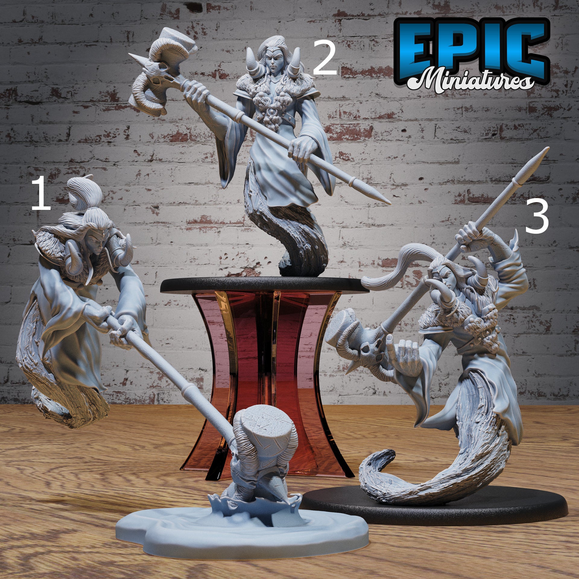 Dao Classic - Epic Miniatures | Dwarf Mountain | 28mm | 32mm | Ghost | Spirit | Hammer