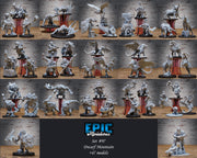 Champion Dwarf - Epic Miniatures | Dwarf Mountain | 28mm | 32mm | Knight | Fighter