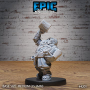 Dwarf Tribe - Epic Miniatures | Dwarf Mountain | 28mm | 32mm | Villager | Fighter | Knight | Paladin