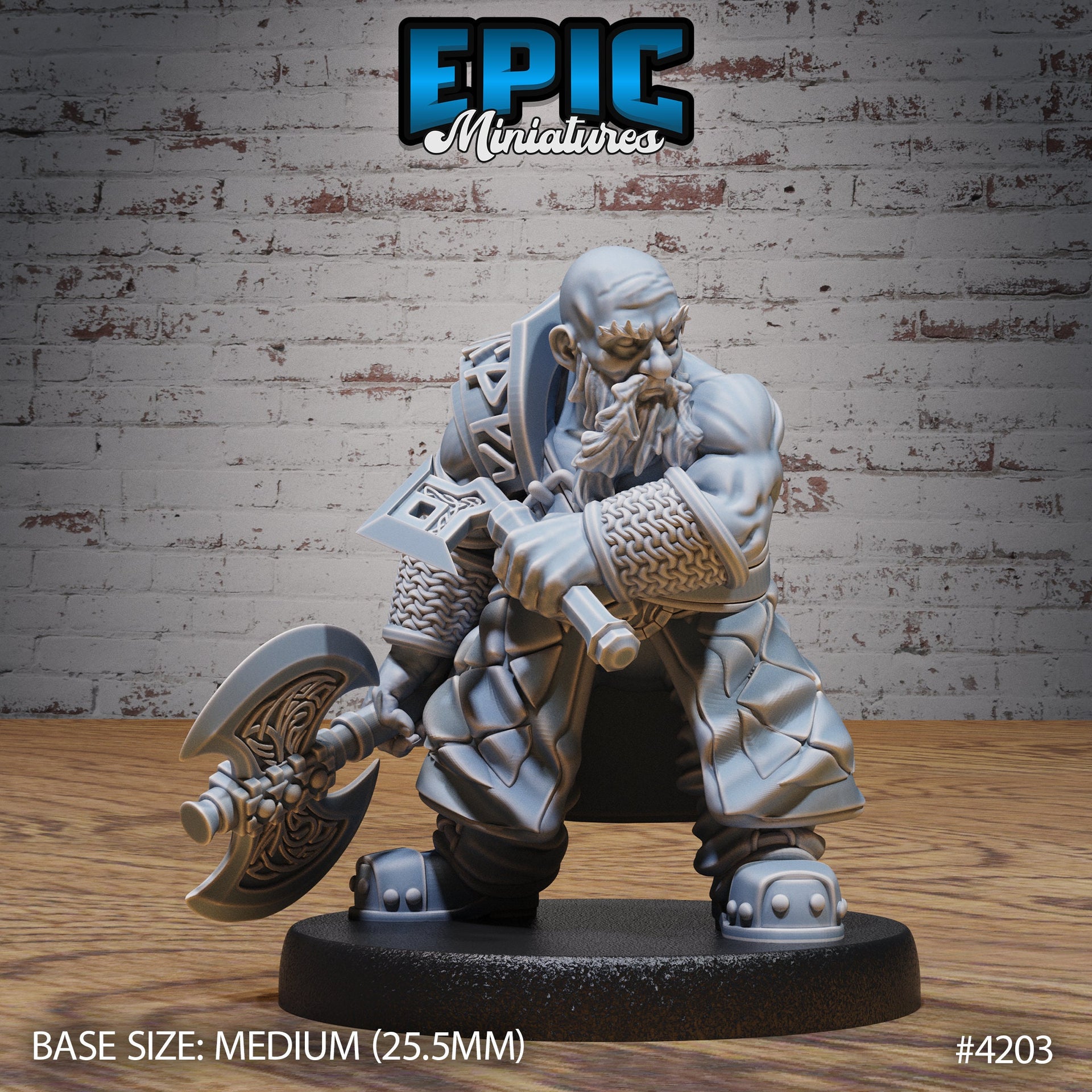 Dwarf Tribe - Epic Miniatures | Dwarf Mountain | 28mm | 32mm | Villager | Fighter | Knight | Paladin