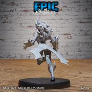 Fire Genasi Female - Epic Miniatures | Elemental Lands | 28mm | 32mm | Sorcerer | Warlock | Gunslinger