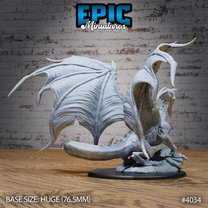 Pterosaur Dragon - Epic Miniatures | Elemental Lands | 28mm | 32mm | Huge | Dinosaur | terradactyl