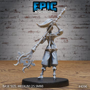 Elf Sorceress - Epic Miniatures | Elven Storm | 28mm | 32mm | Mage | Wizard