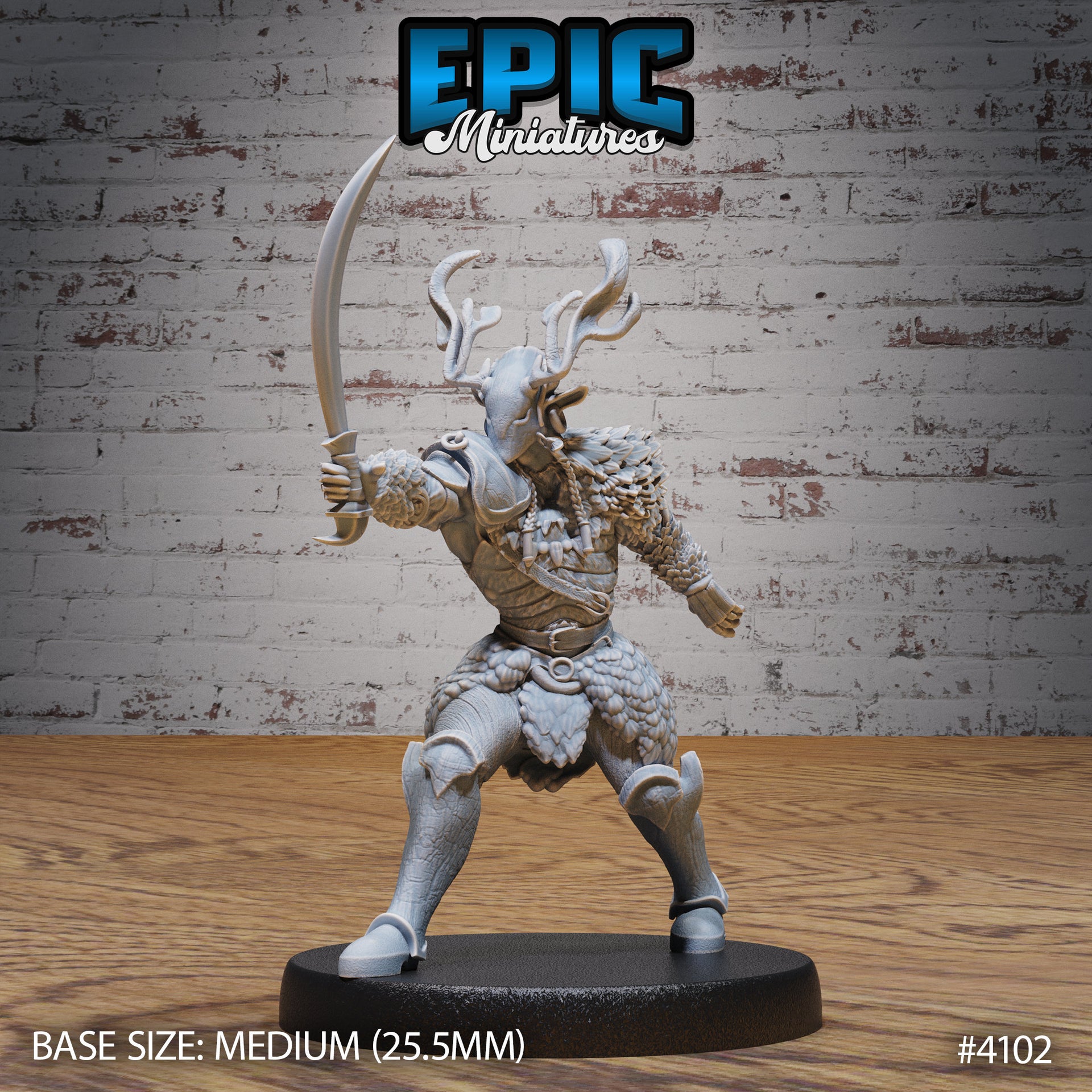 Woodland Knight - Epic Miniatures | Elven Storm | 28mm | 32mm | Fighter | Ranger | Scout | Elf