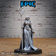 Elf Queen- Epic Miniatures | Elven Storm | 28mm | 32mm | Mage | Wizard | Sorcerer