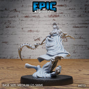 Elf Warlock Female- Epic Miniatures | Elven Storm | 28mm | 32mm | Mage | Necromancer | Sorcerer