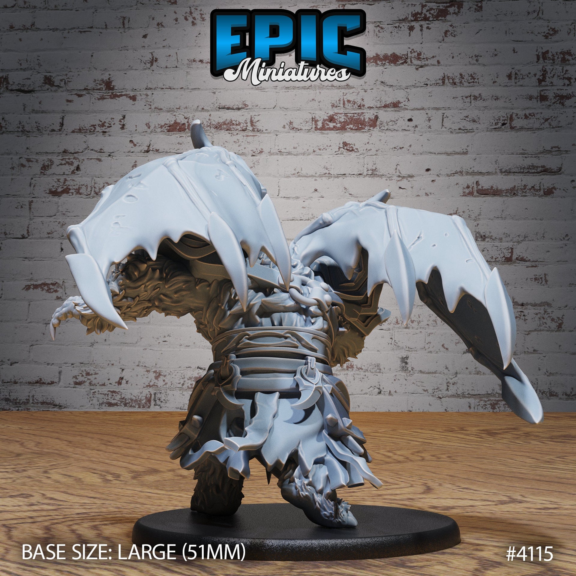 Winged Bear Druid - Epic Miniatures | Elven Storm | 28mm | 32mm | Werebear | Demo