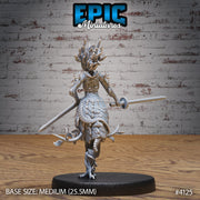 Nut Dryad- Epic Miniatures | Elven Storm | 28mm | 32mm | Fighter | Plantfolk | Fighter | Ranger