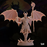 Hadraki Sorcerer - Arcane Minis | 32mm | Monster Madness | Devilkin | Demon | Mage | Sorcerer