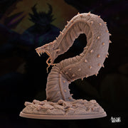 Quaketail Serpent - Arcane Minis | 32mm | Monster Madness | Dragon | Huge | Snake