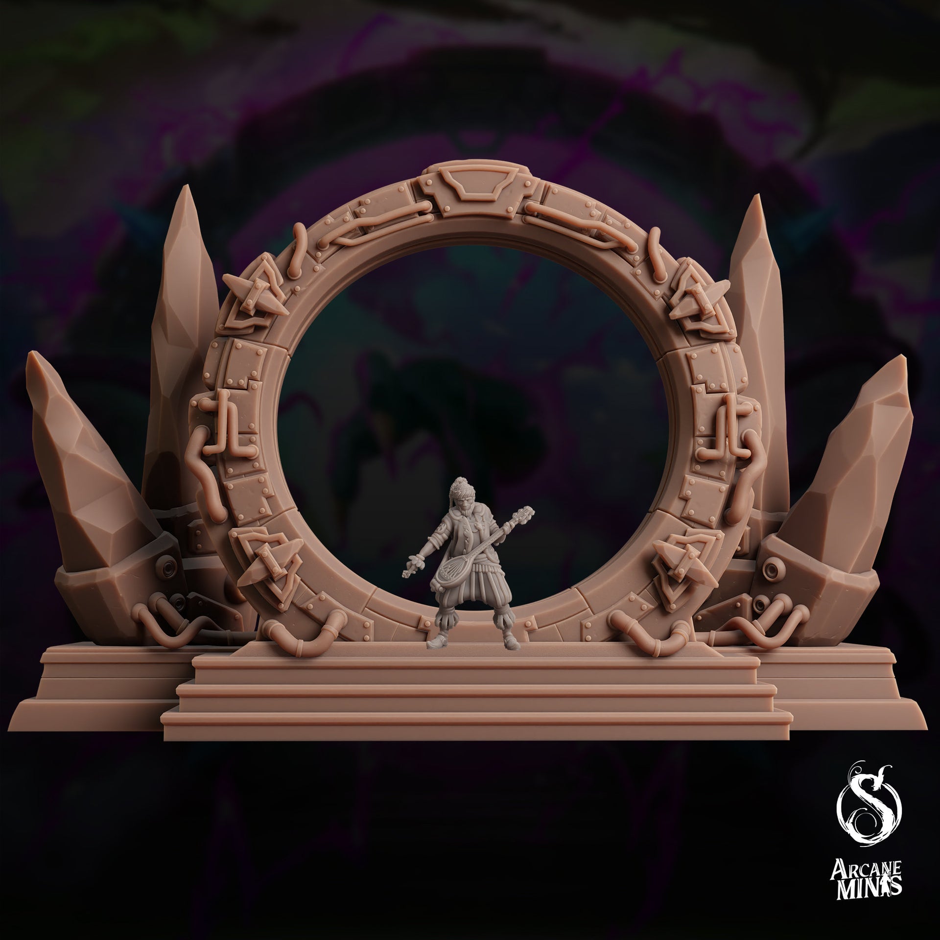 Skybreaker Portal - Arcane Minis | 32mm | The Skybreaker Chronicles | Gateway | Ancient