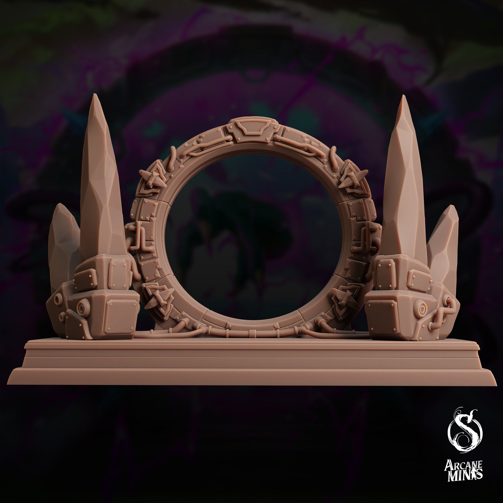 Skybreaker Portal - Arcane Minis | 32mm | The Skybreaker Chronicles | Gateway | Ancient