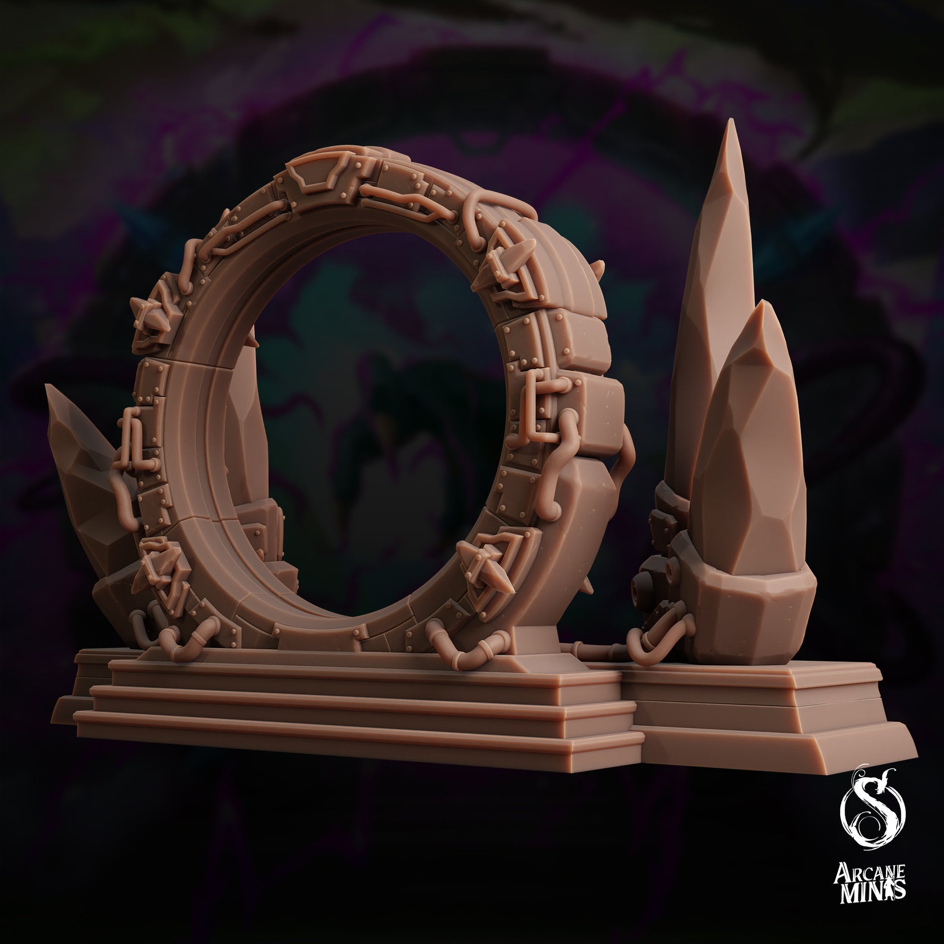 Skybreaker Portal - Arcane Minis | 32mm | The Skybreaker Chronicles | Gateway | Ancient