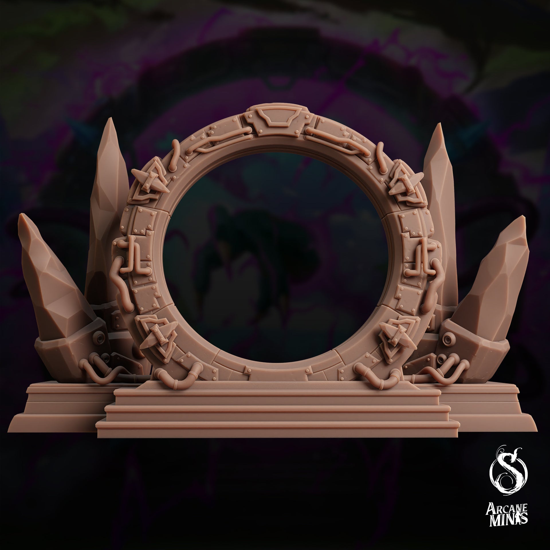 Skybreaker Portal - Arcane Minis | 32mm | The Skybreaker Chronicles | Gateway | Ancient