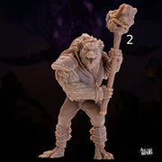 Gnoll Barbarian - Arcane Minis
