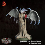 Esmeray the Blood Queen - Crippled God Foundry | 32mm | Rise of The Blood Queen | Lilith | Demon | Devil Vampire Noble