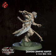 Desmond, Vampire hunter - Crippled God Foundry | 32mm | Rise of The Blood Queen | Chain Whip | Rogue | Slayer