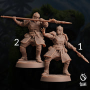 Human Town Guard - Arcane Minis | 32mm | Dino Domination | Fighter | Knight | Soldier