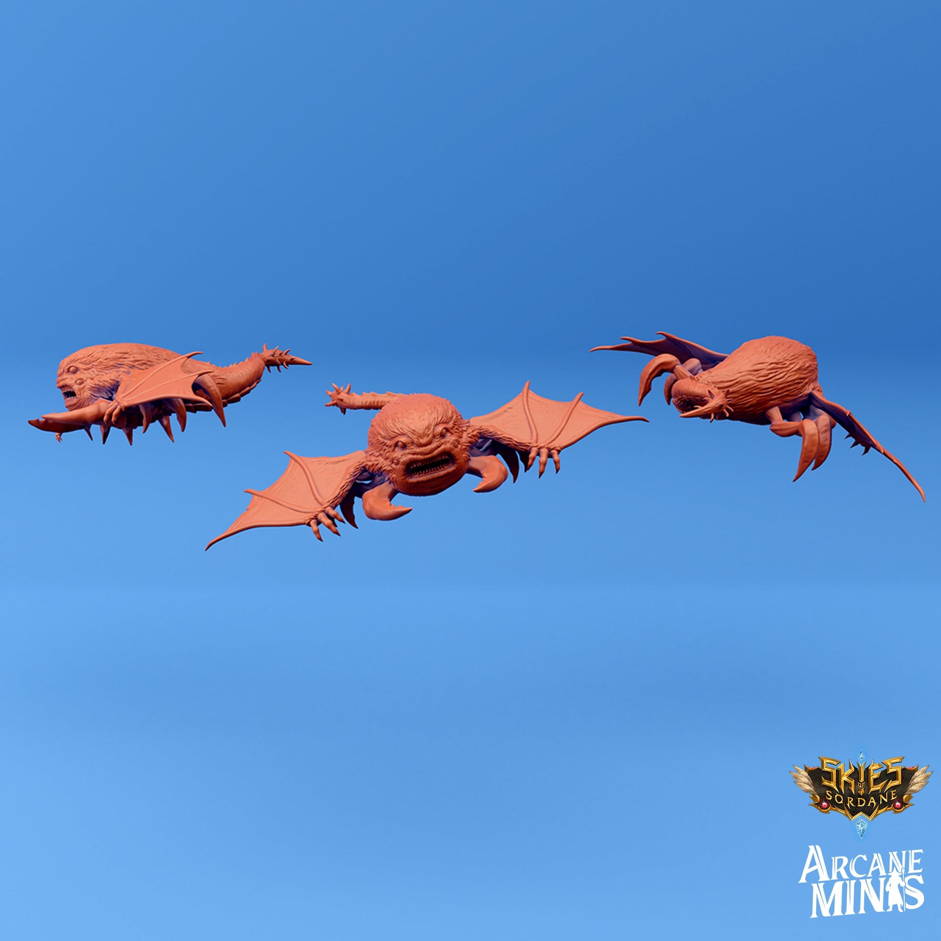 Siphit, Alien Flyer - Arcane Minis | 32mm | Stingray | Bug | Insect